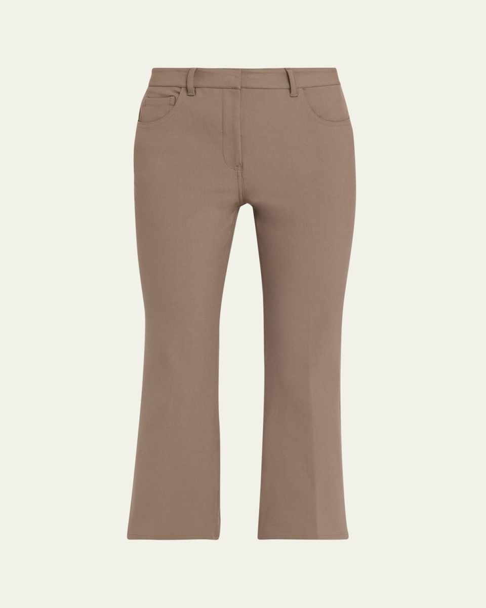 Five-Pocket Kick Flare Pants